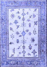 Persian Blue Traditional Rug, tr3517blu