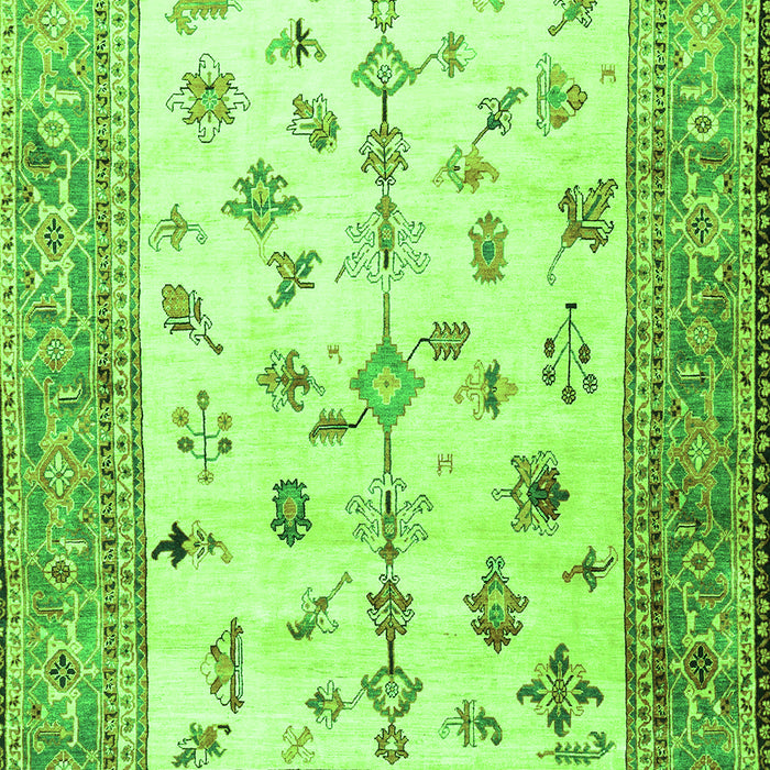 Persian Green Traditional Rug, tr3517grn