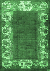 Persian Emerald Green Traditional Rug, tr3518emgrn