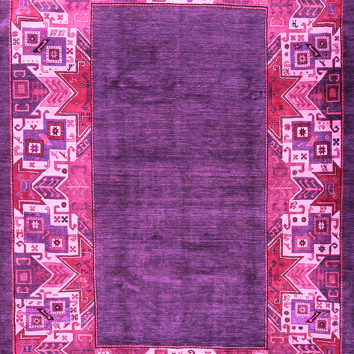 Machine Washable Persian Pink Traditional Rug, wshtr3518pnk