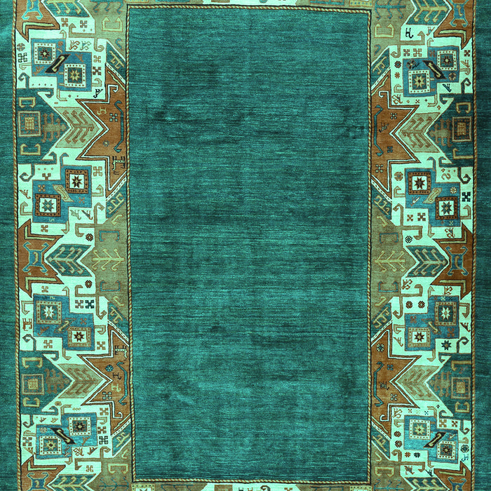 Persian Turquoise Traditional Rug, tr3518turq