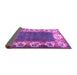 Sideview of Persian Purple Traditional Rug, tr3518pur