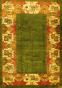 Persian Yellow Traditional Rug, tr3518yw