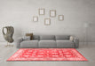 Traditional Red Washable Rugs