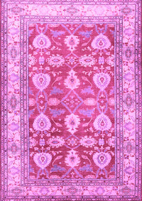 Oriental Purple Traditional Rug, tr3519pur