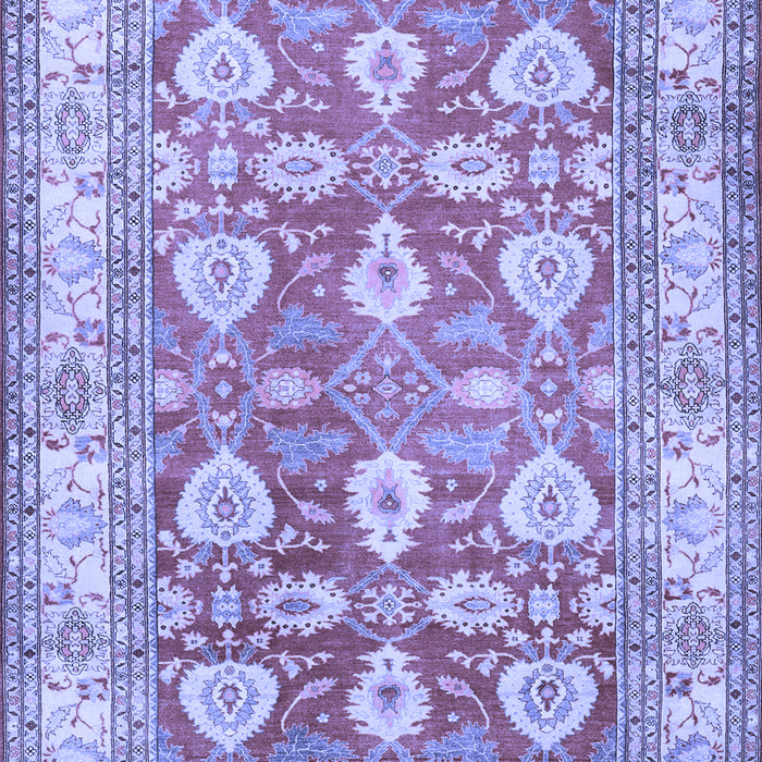 Oriental Blue Traditional Rug, tr3519blu
