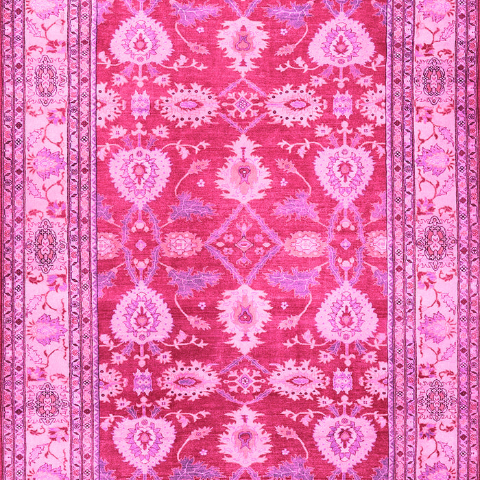 Oriental Pink Traditional Rug, tr3519pnk