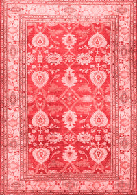 Oriental Red Traditional Rug, tr3519red