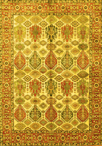 Persian Yellow Traditional Rug, tr351yw