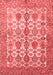 Persian Red Traditional Area Rugs
