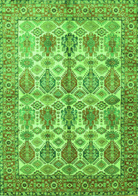 Persian Green Traditional Rug, tr351grn