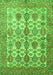 Persian Green Traditional Rug, tr351grn