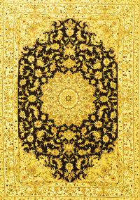 Persian Yellow Traditional Rug, tr3520yw