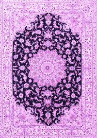 Persian Purple Traditional Rug, tr3520pur