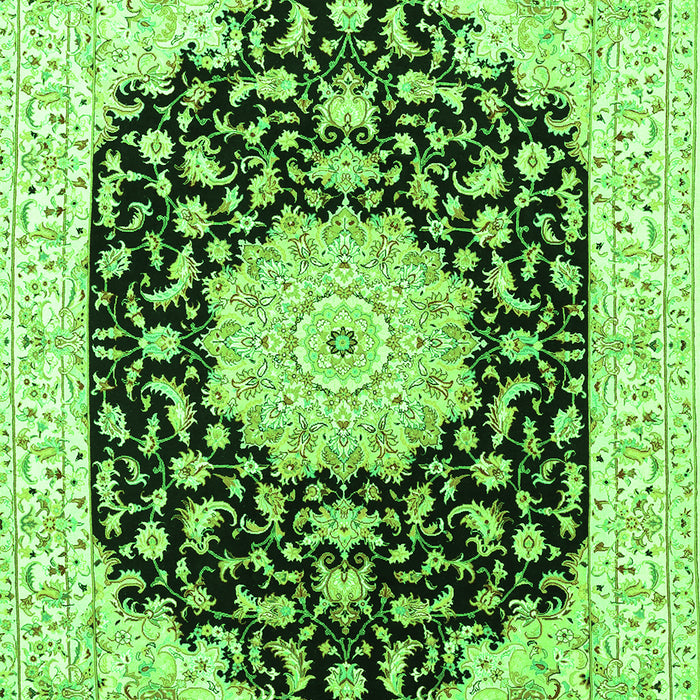 Persian Green Traditional Rug, tr3520grn