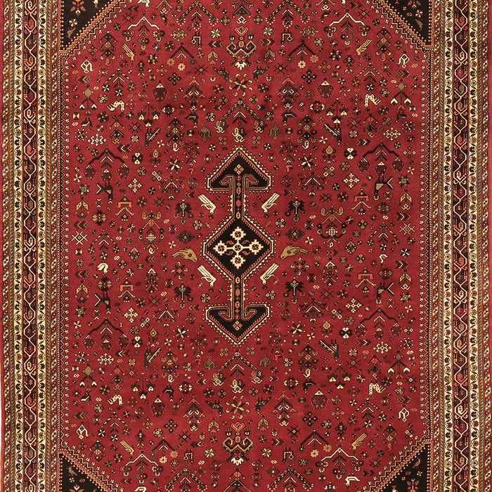 Machine Washable Persian Brown Traditional Rug, wshtr3521brn