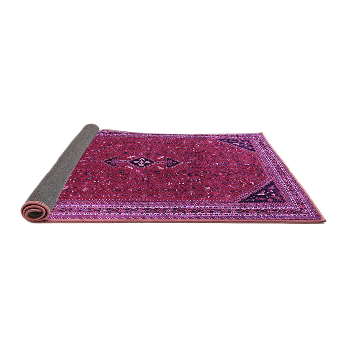 Sideview of Persian Purple Traditional Rug, tr3521pur