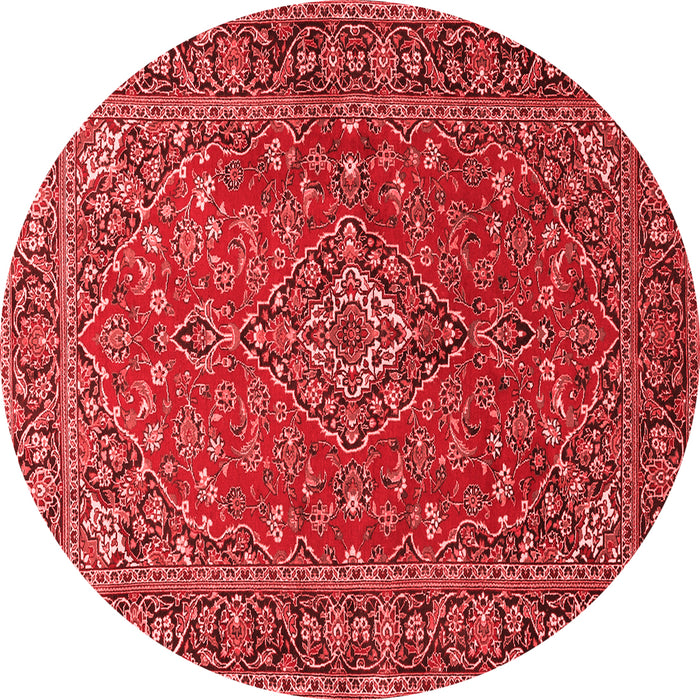 Machine Washable Persian Red Traditional Rug, wshtr3522red
