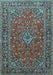 Persian Light Blue Traditional Rug, tr3522lblu