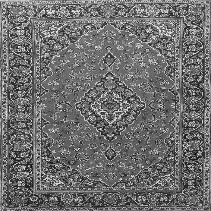 Serging Thickness of Persian Gray Traditional Rug, tr3522gry