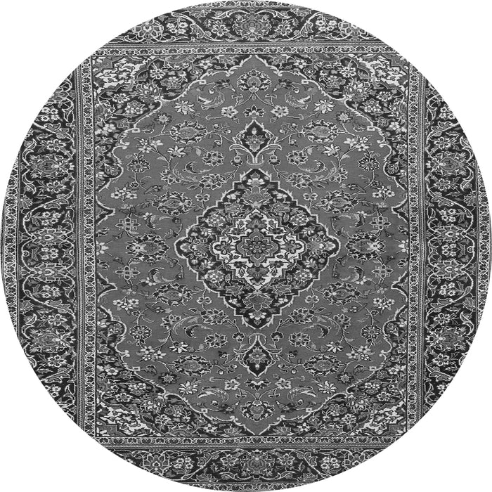 Square Persian Gray Traditional Rug, tr3522gry