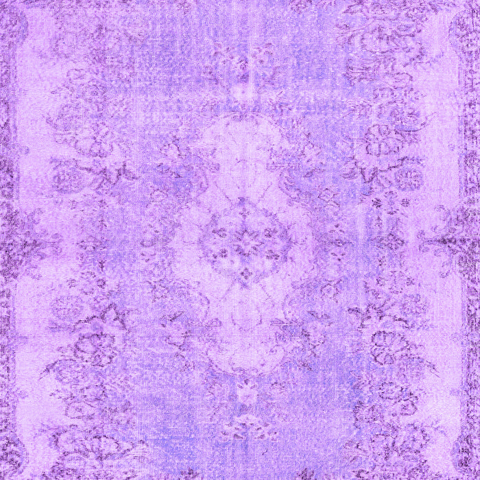 Machine Washable Persian Purple Bohemian Area Rugs, wshtr3523pur