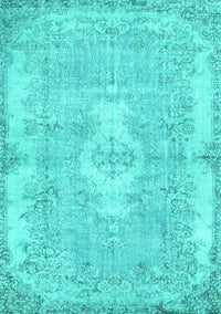 Persian Turquoise Bohemian Rug, tr3523turq