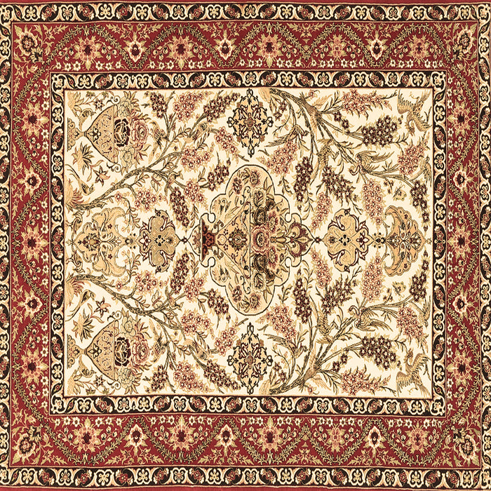 Square Machine Washable Animal Brown Traditional Rug, wshtr3524brn