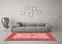 Traditional Red Washable Rugs