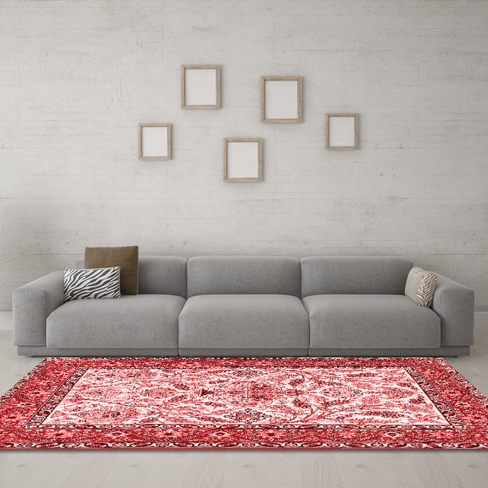 Traditional Red Washable Rugs