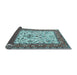 Sideview of Animal Light Blue Traditional Rug, tr3524lblu