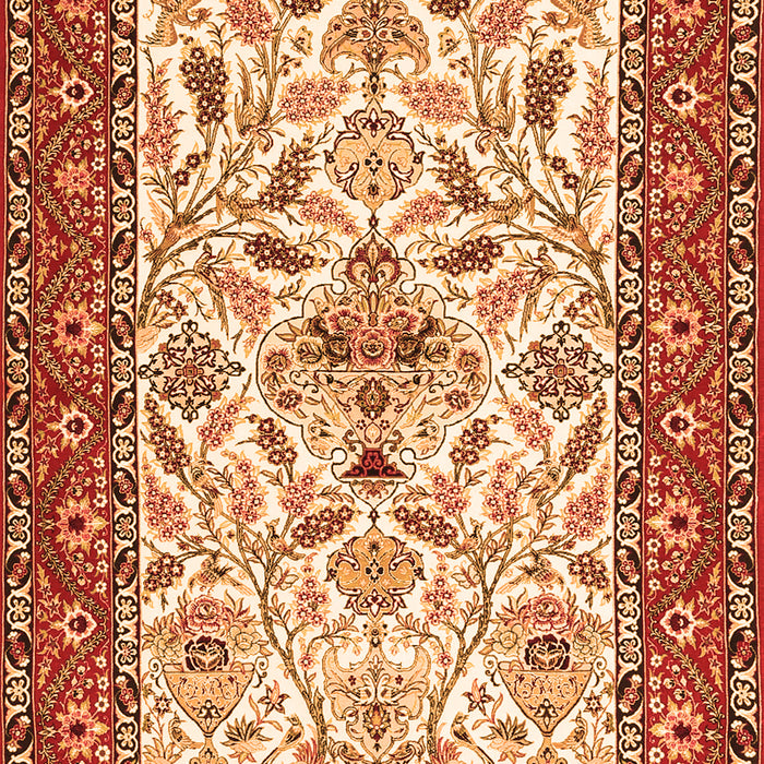 Serging Thickness of Machine Washable Animal Orange Traditional Area Rugs, wshtr3524org