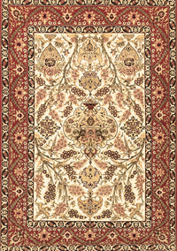 Animal Brown Traditional Rug, tr3524brn