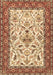 Animal Brown Traditional Rug, tr3524brn