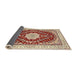 Sideview of Traditional Brown Medallion Rug, tr3525