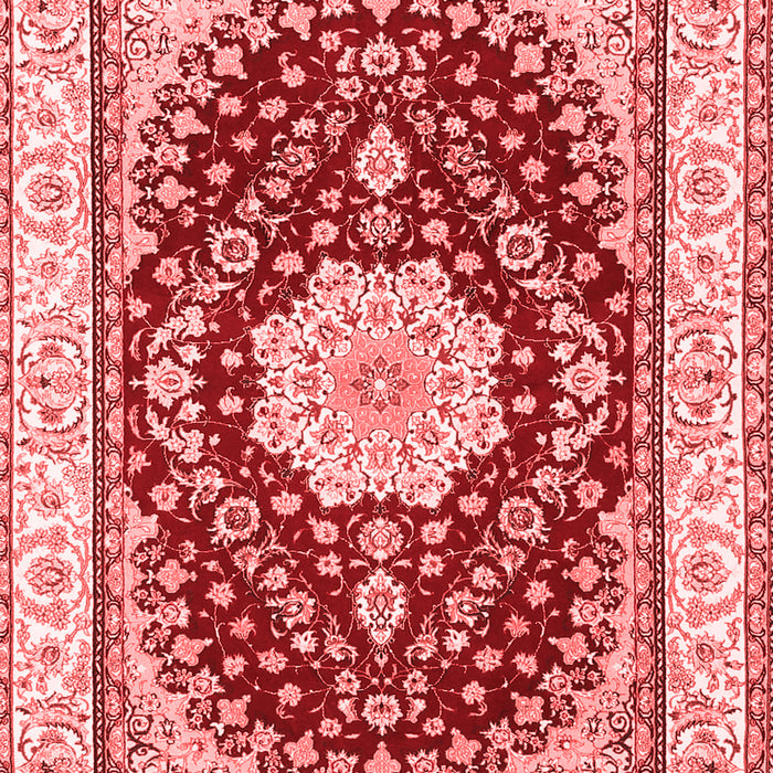 Medallion Red Traditional Area Rugs