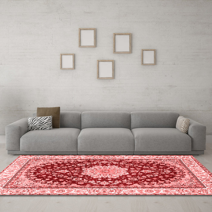 Traditional Red Washable Rugs