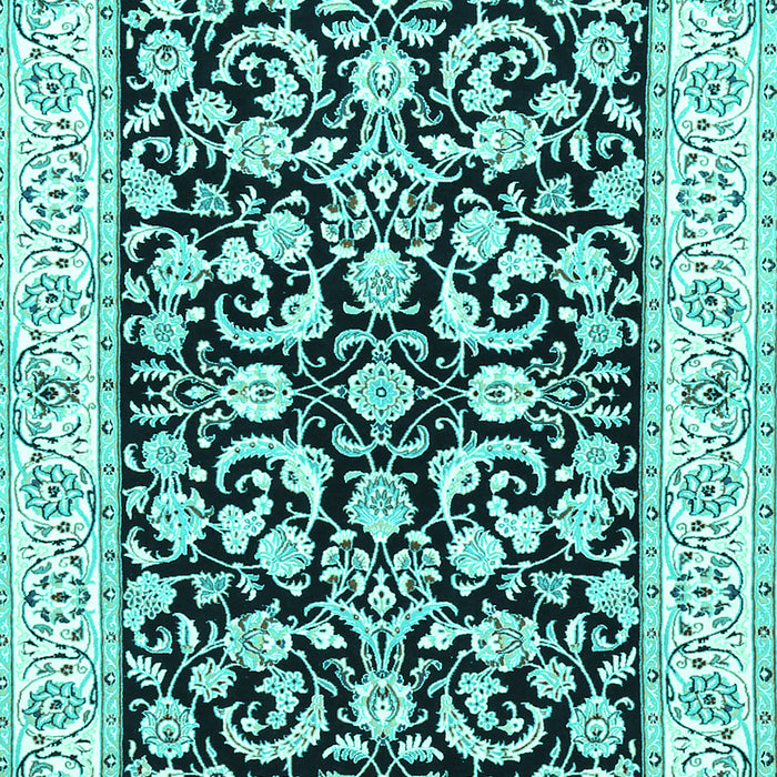 Persian Turquoise Traditional Rug, tr3526turq