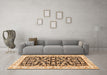 Machine Washable Persian Orange Traditional Area Rugs in a Living Room, wshtr3526org