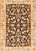 Persian Orange Traditional Rug, tr3526org