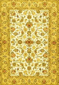 Persian Yellow Traditional Rug, tr3527yw