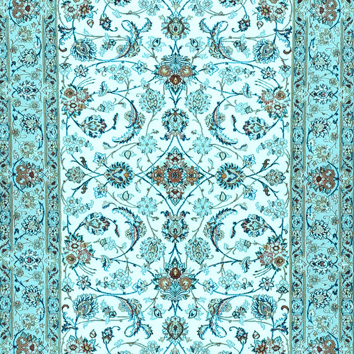 Persian Light Blue Traditional Rug, tr3527lblu