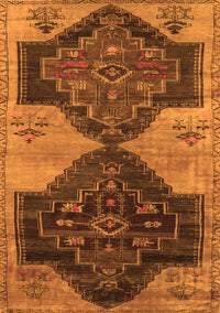 Persian Orange Traditional Rug, tr3528org
