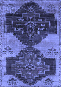 Persian Blue Traditional Rug, tr3528blu