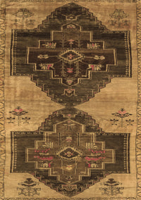 Persian Brown Traditional Rug, tr3528brn