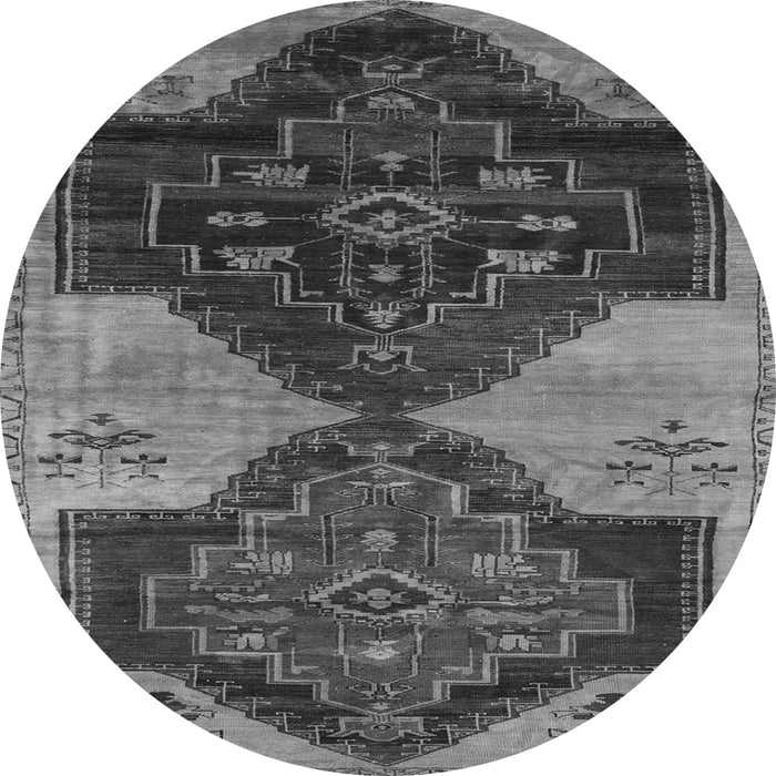 Square Persian Gray Traditional Rug, tr3528gry