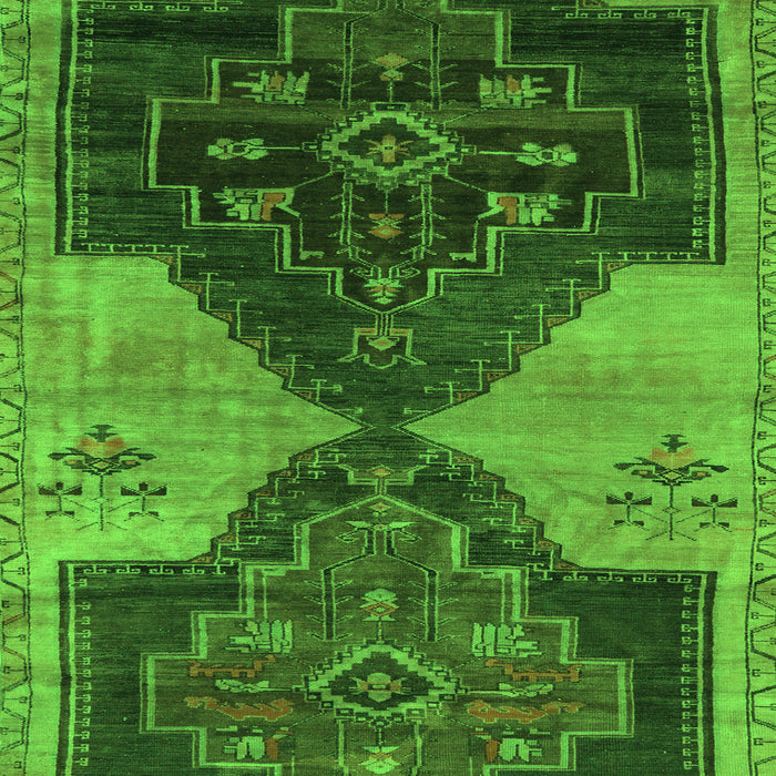 Persian Green Traditional Rug, tr3528grn