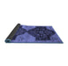 Sideview of Persian Blue Traditional Rug, tr3528blu