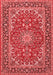 Medallion Red Traditional Area Rugs