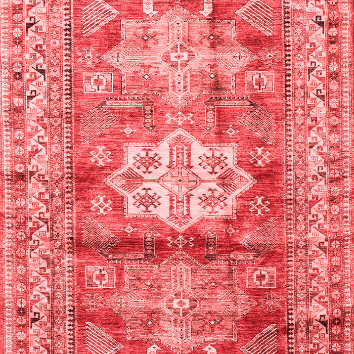 Geometric Red Traditional Area Rugs